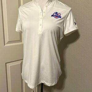Under Armour Lonestar golf collarless shirt